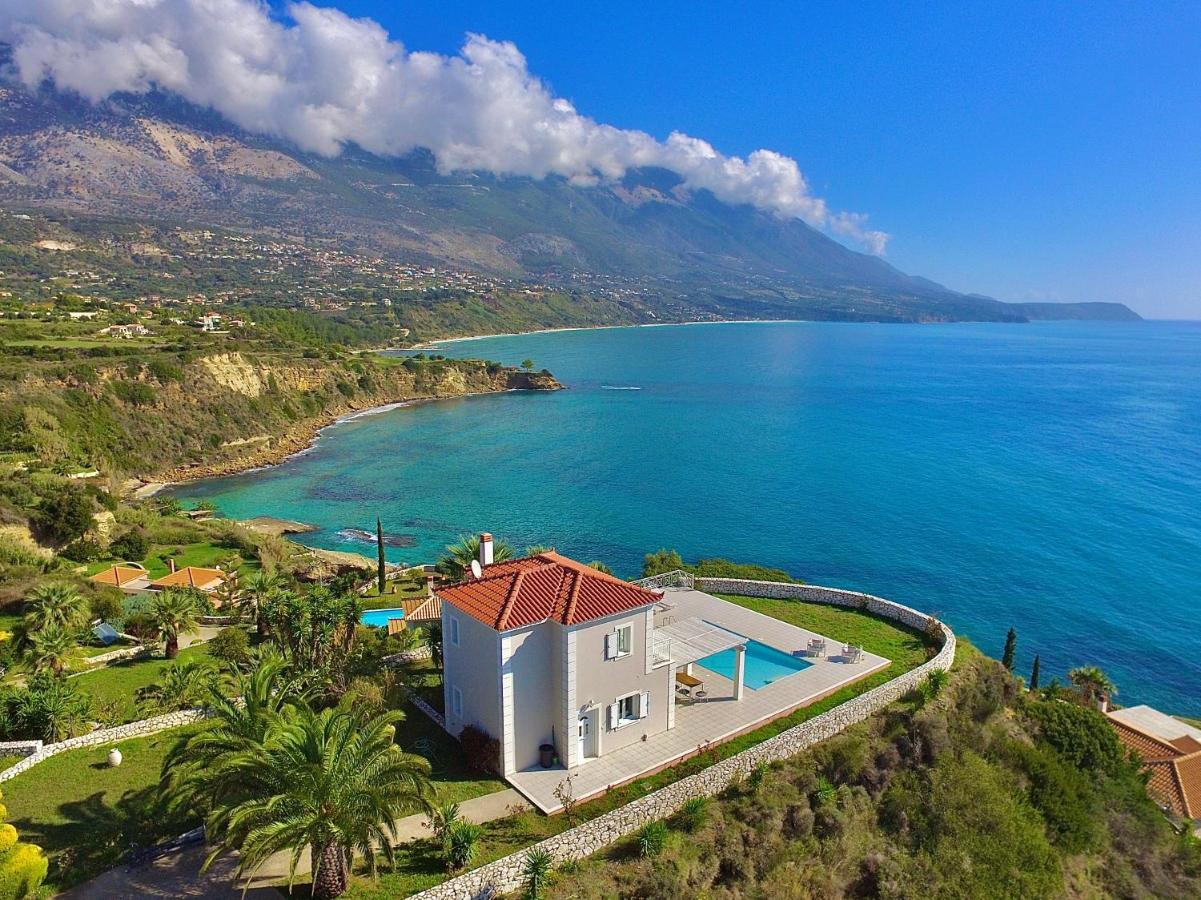 Seafront Villa Kefaloniaprivatevillas Trapezaki  Buitenkant foto