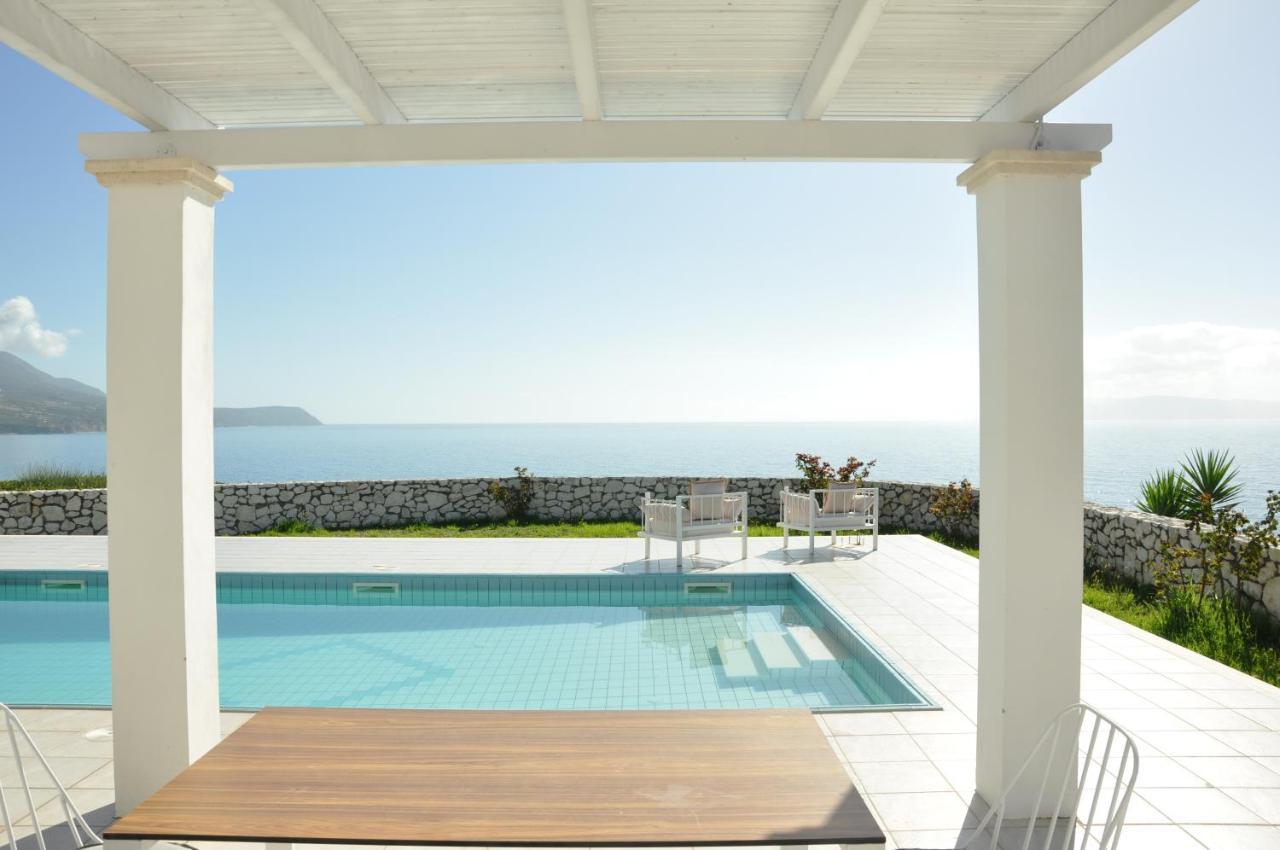 Seafront Villa Kefaloniaprivatevillas Trapezaki  Buitenkant foto