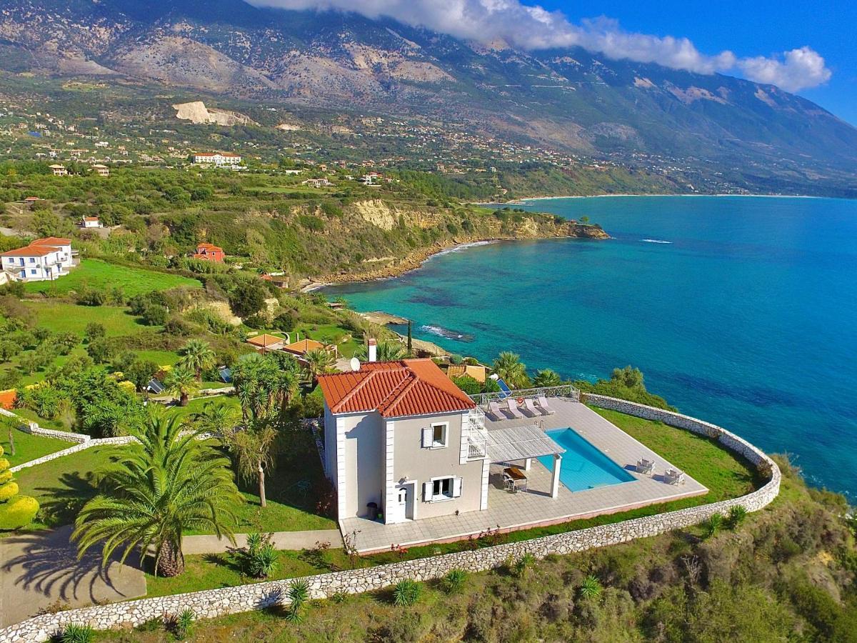 Seafront Villa Kefaloniaprivatevillas Trapezaki  Buitenkant foto