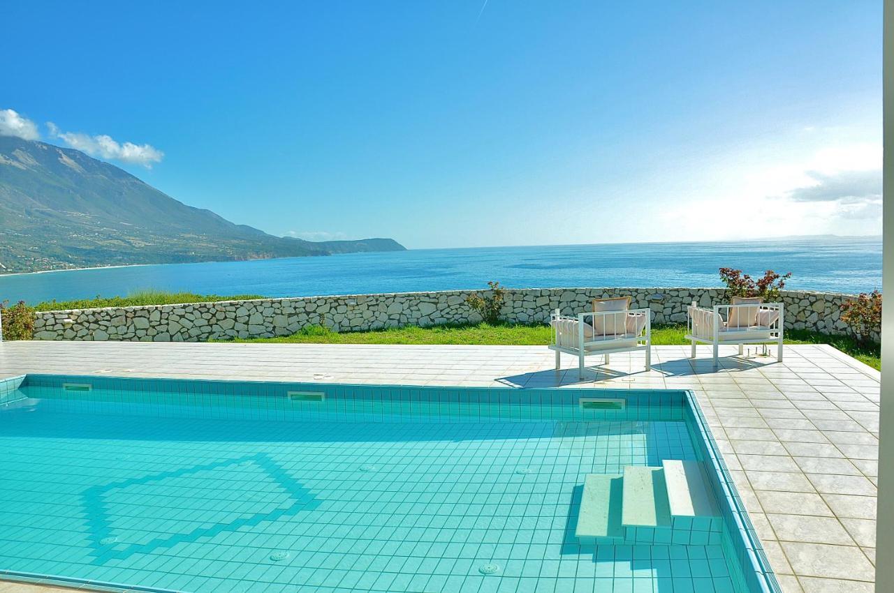 Seafront Villa Kefaloniaprivatevillas Trapezaki  Buitenkant foto