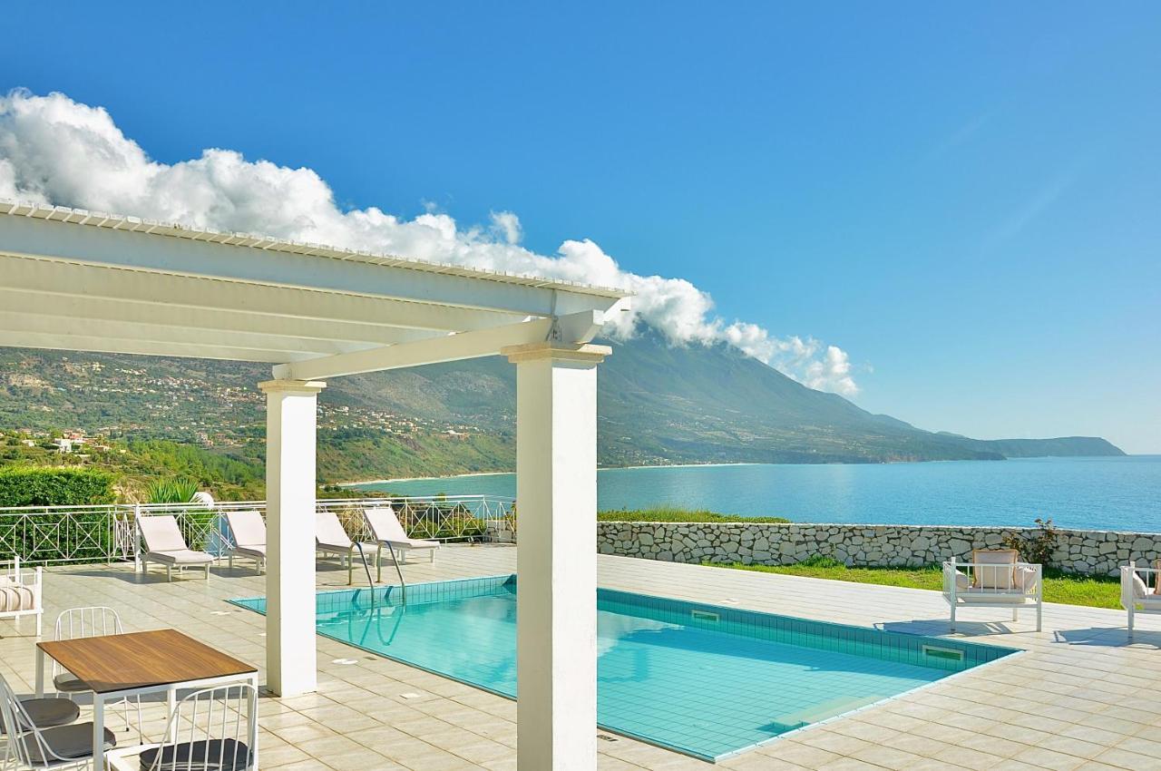 Seafront Villa Kefaloniaprivatevillas Trapezaki  Buitenkant foto