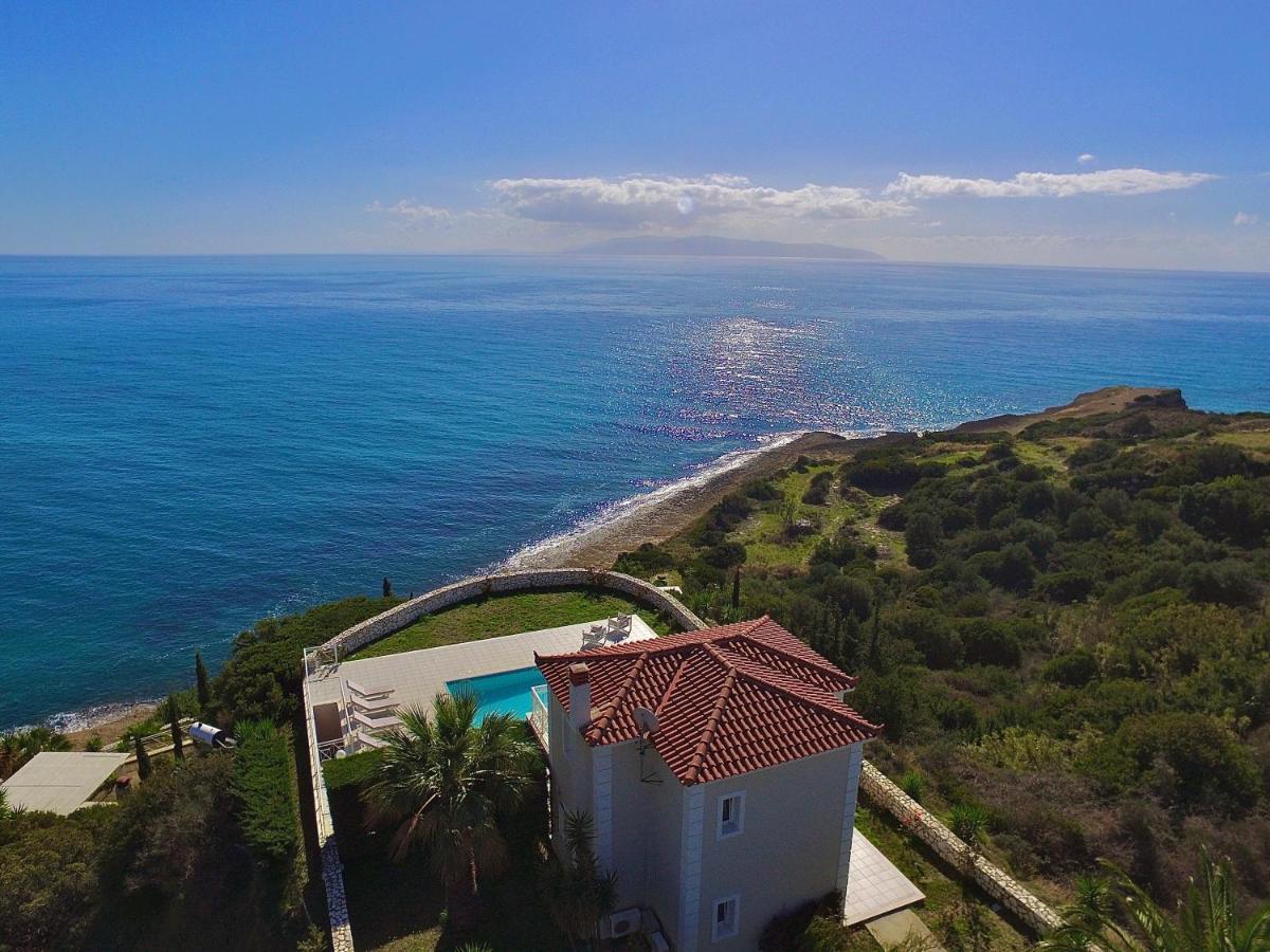Seafront Villa Kefaloniaprivatevillas Trapezaki  Buitenkant foto